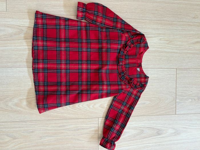 Robe carreaux Noël