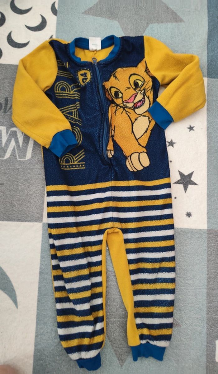 Pyjama roi lion