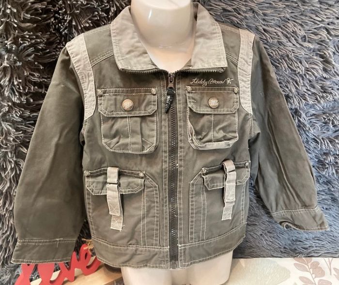 Veste Teddy Brown - 4 ans - photo numéro 6