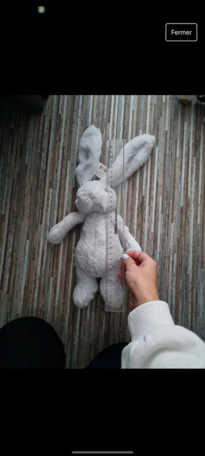 Doudou lapin - photo numéro 3