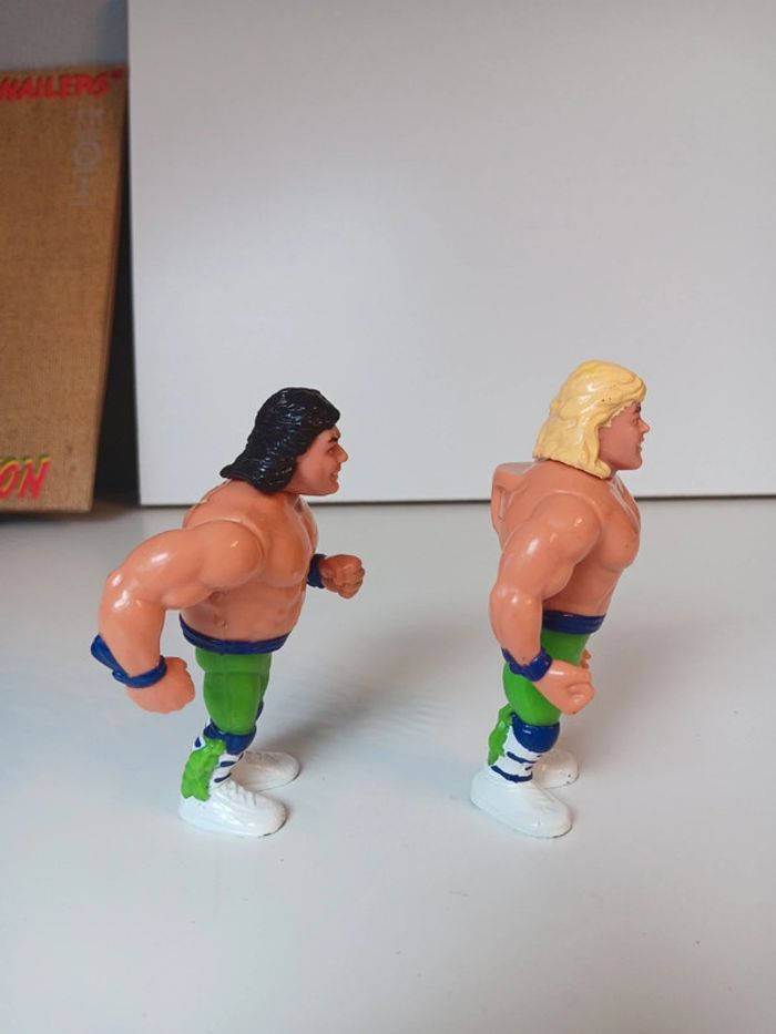 Lot figurines WWF vintage 1991 Marty Jannetty Shawn michaels les Rockers Vintage Hasbro - photo numéro 2