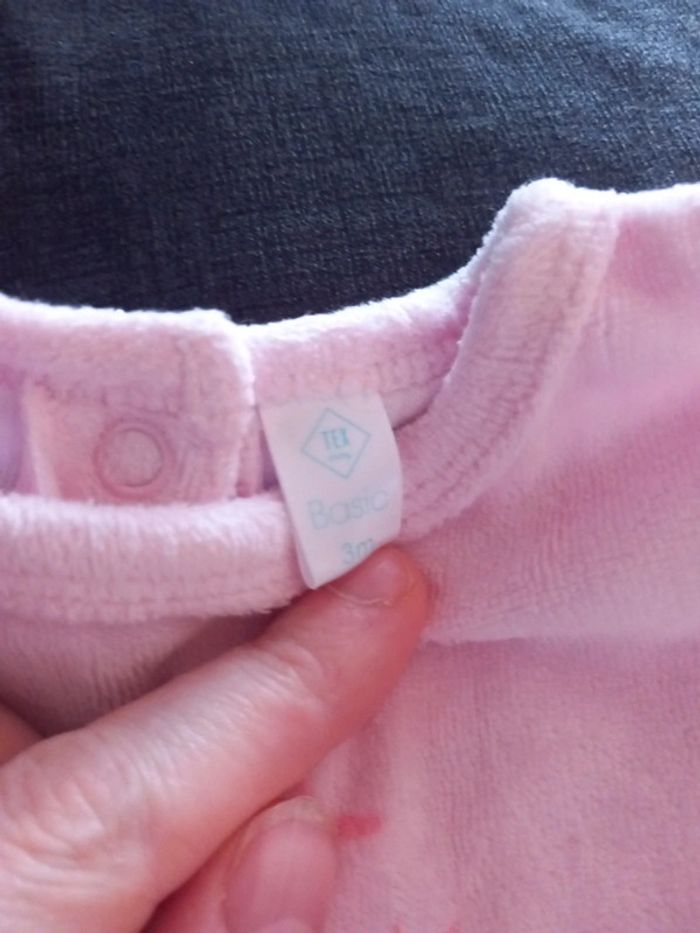 Pyjama taille 3mois tex - photo numéro 2
