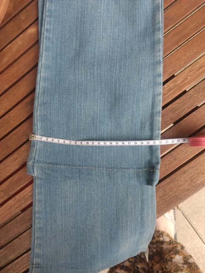Lot 2 jeans évasés - photo numéro 14