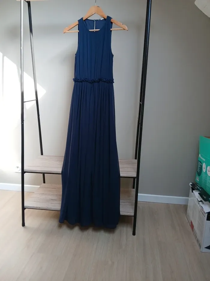 Robe longue bleu marine - photo numéro 6