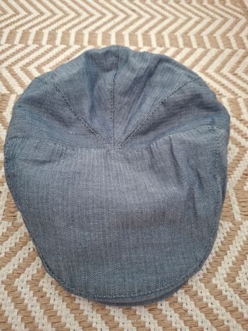 Casquette garcon bleu