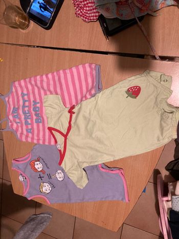 Lot de 3combi short taille 18 mois