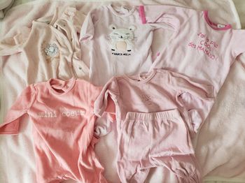 Lot 5 pyjamas fille 3 mois