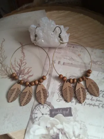 Grandes créoles bohèmes