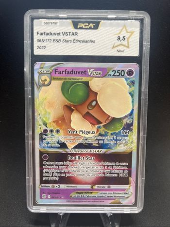 Carte Pokémon Farfaduvet 065/172 PCA 9,5.