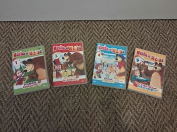 Lot dvd Masha et Michka