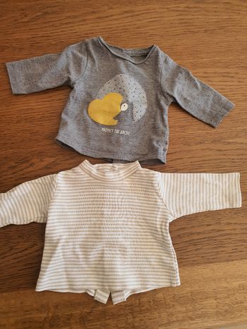 Lot de t-shirt manches longues