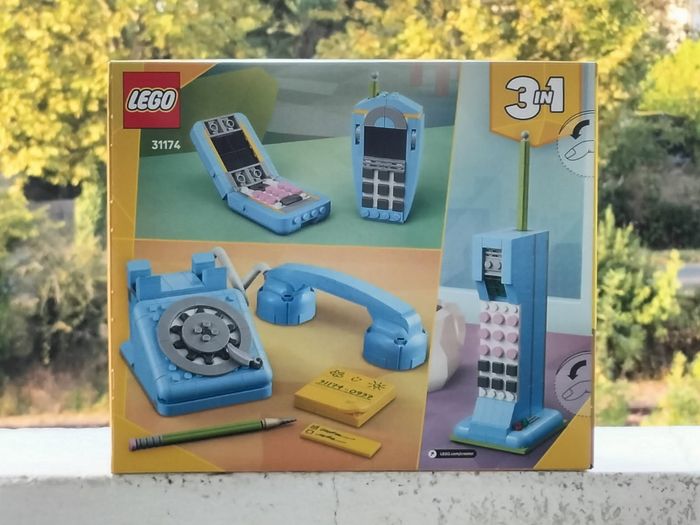 Lego creator le téléphone rétro - photo numéro 3