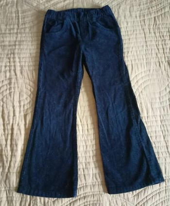 Pantalon hiver velours côtelé enfant 6/7 ans