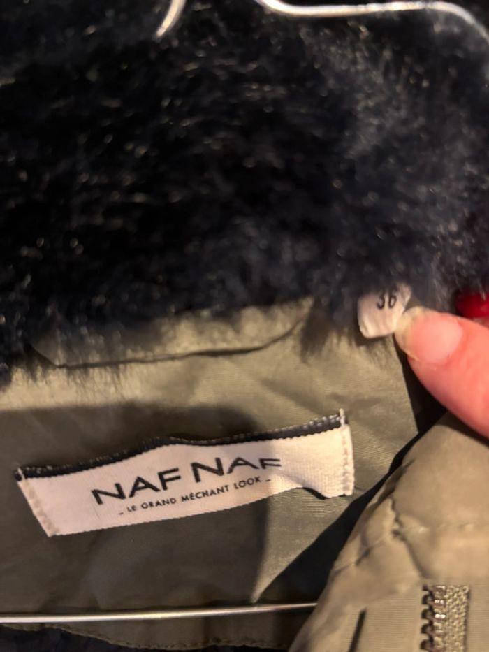 Parka NafNaf taille 36 kaki - photo numéro 5