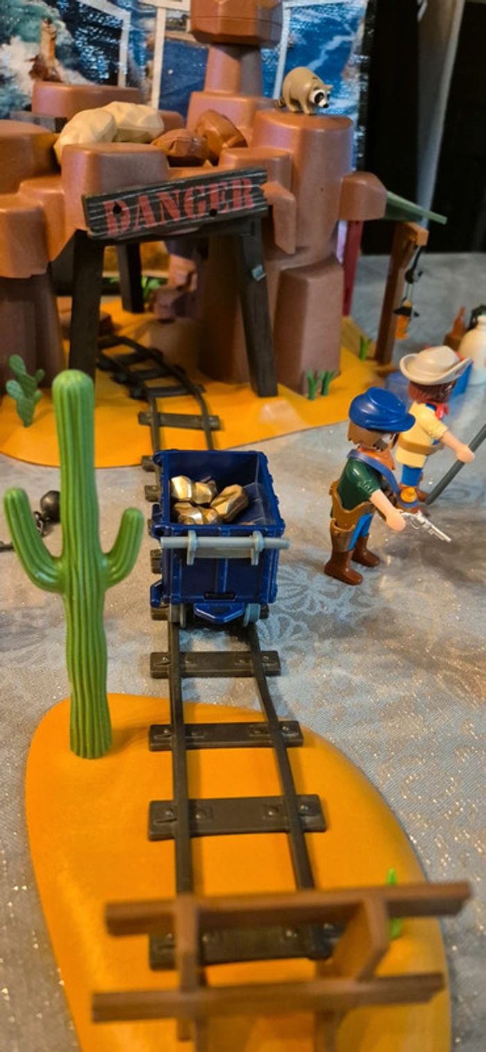 Playmobil western 5246 mine d or avec explosif - photo numéro 4