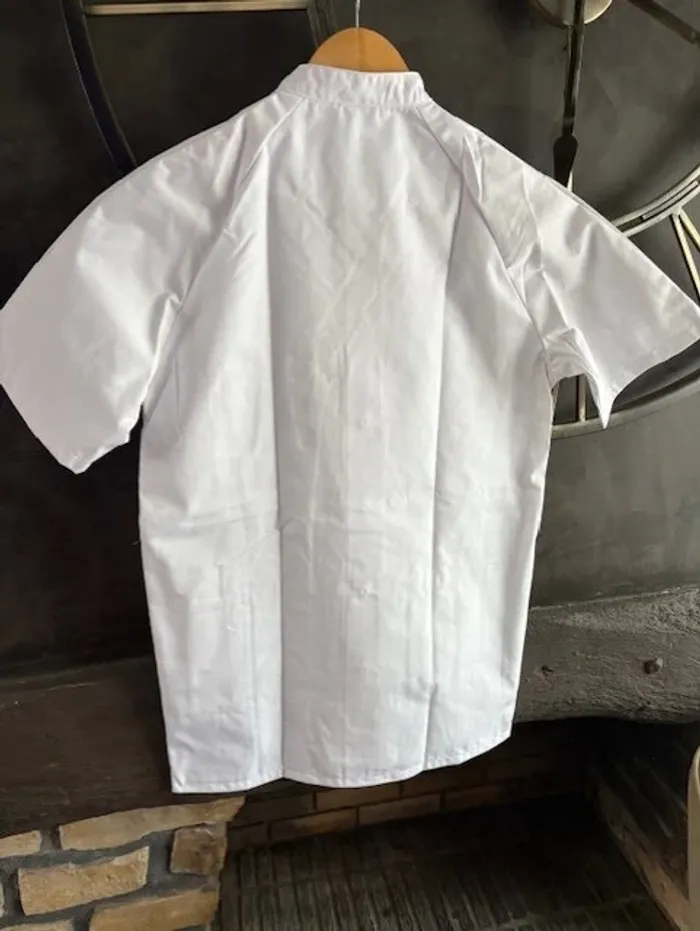 blouse blanche de travail homme taille 36 / S neuve - photo numéro 3