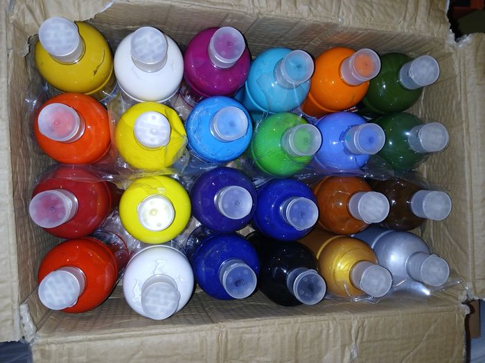 Gros lot peinture acrylique