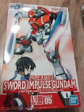 Gundam Gunpla 1/100 ZGMF-X56S/β Sword Impulse Gundam « Gundam Seed »