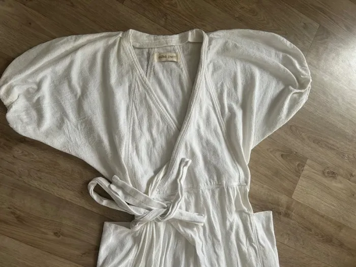 Guru jagat combinaison pantalon blanche coton , femme, taille 1/36 - photo numéro 9