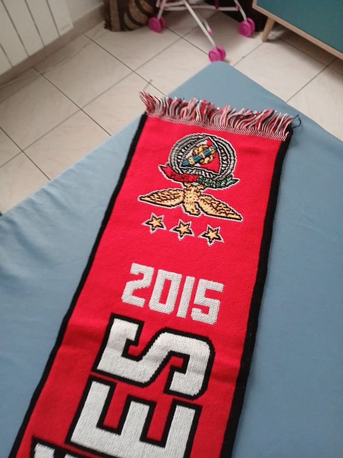 Écharpe foot benfica lisboa Lisbonne 2014 2015 - photo numéro 4