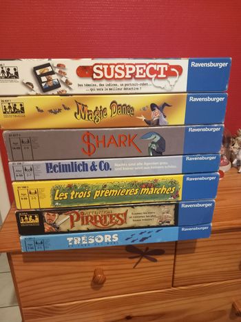 Jeux de societe ravensburger pirates détectives