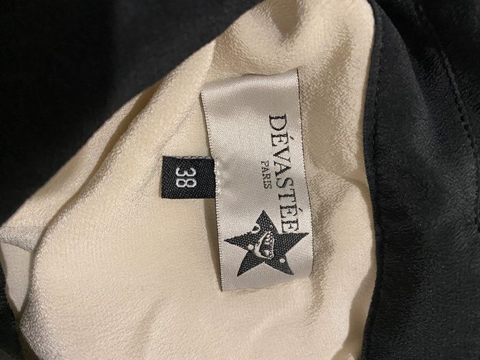 Chemise vintage soie dévastée paris 38 - photo numéro 3