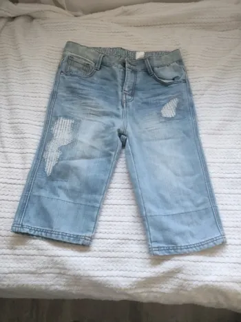 Short en jeans