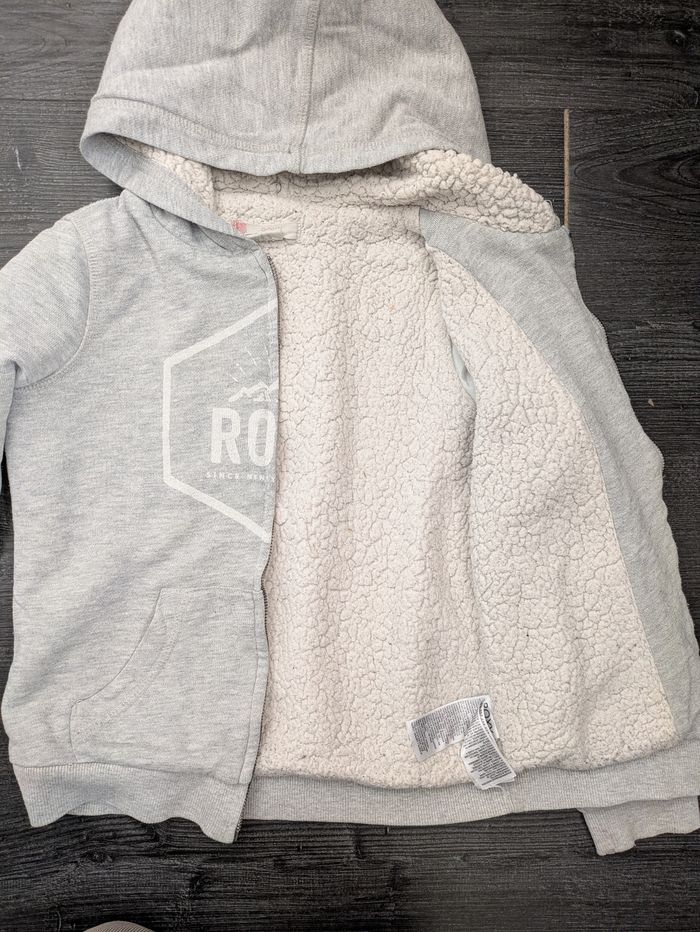 Gilet zippé roxy 8 ans - photo numéro 3