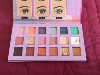 Palette SPARKLE juste swatchée