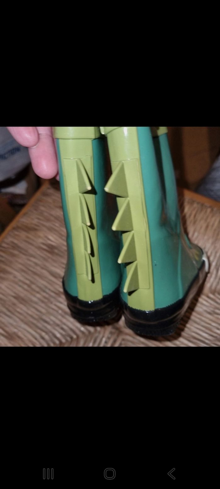 bottes de pluie DINO taille 20 🎁 neuf - photo numéro 6