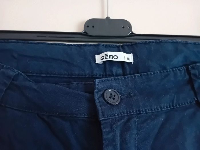 Pantalon habillé bleu marine Gémo 16 ans - photo numéro 3