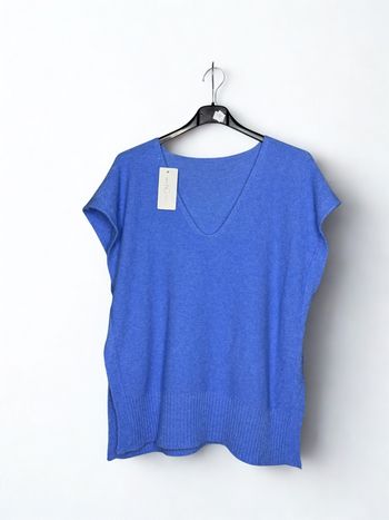 Pull sans manche grande taille