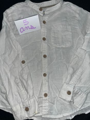 Chemise 5 ans
