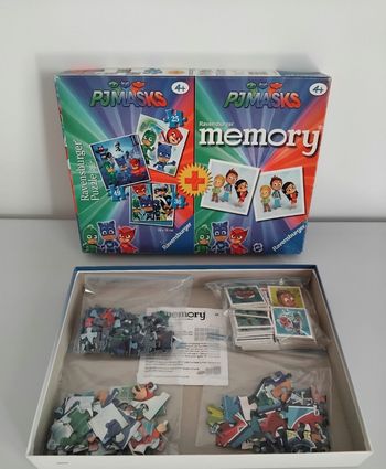 Puzzles et Memory Jeux Pyjamasks Complets 👍