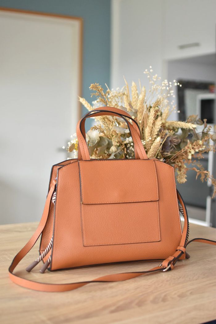 Sac à main marron - photo numéro 5