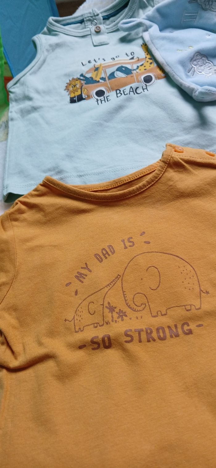 Lot de vêtements garçon 9 mois - photo numéro 9