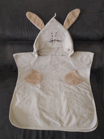 Poncho de bain Lapin
