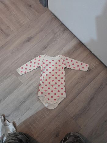 Body pois petit bateaux 6 mois