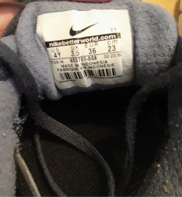 Baskets Nike Flex Expérience R3 gris en 36 - photo numéro 4