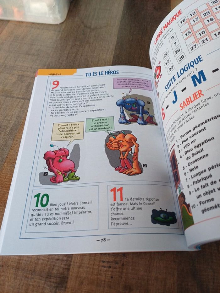 Livre jouer pour réviser du cm2 vers la 6eme - photo numéro 5