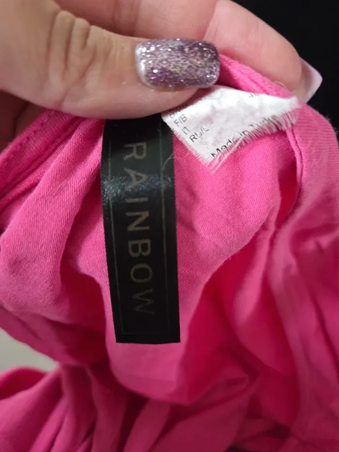 Haut asymétrique femme T 42 44 Rainbow - photo numéro 3