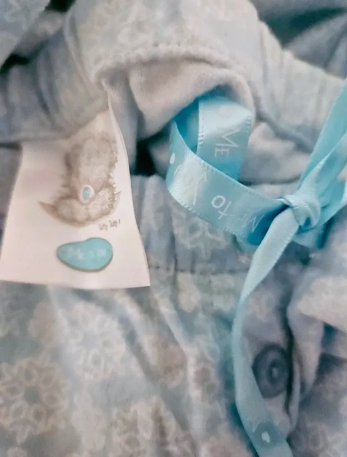 Pyjama blanc bleu nounours Me to You New Look Taille 44 (40/42) Neuf