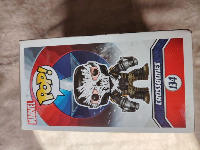 Figurine Funko Pop Marvel - Crossbones #134 - Civil War - photo numéro 4