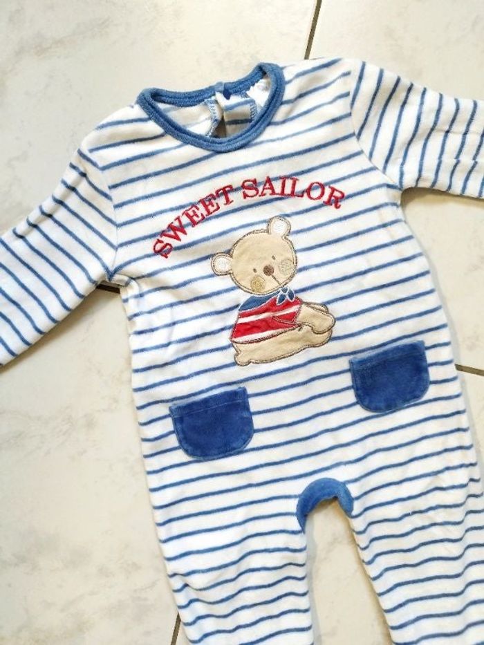 Pyjama grenouillère barboteuse 12 mois