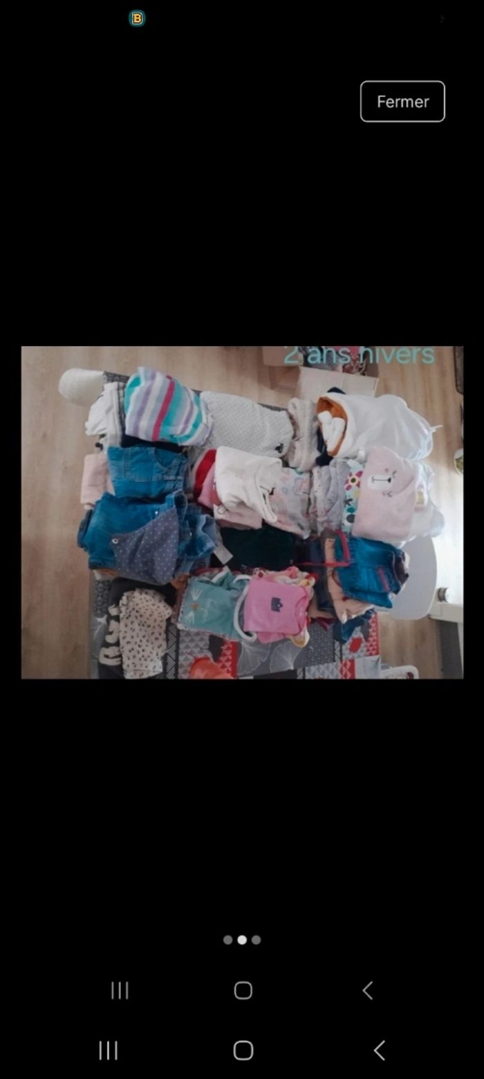 Lot de vêtements fille hivers - photo numéro 2