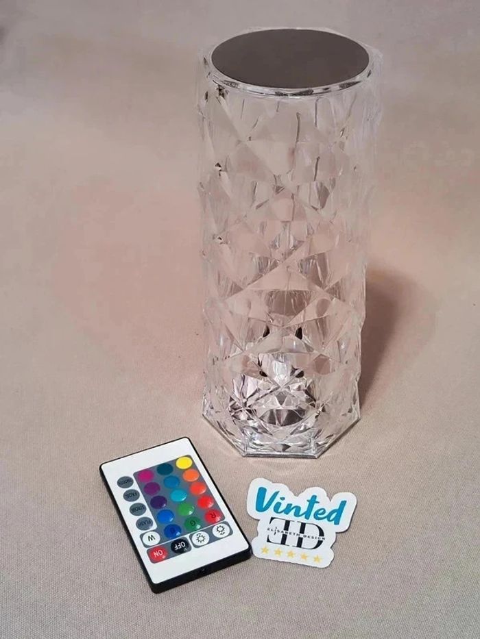 Lampe décorative 16 couleurs RGB tactile - photo numéro 14