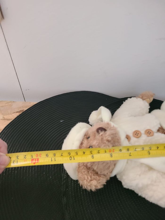 doudou ours habillé vintage 59 - photo numéro 2