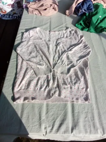 Gilet camaïeu  coeurs 42/44