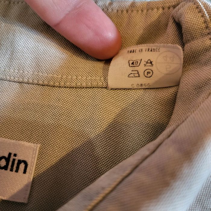 Chemise  / Chemisette Vintage 90's Pierre Cardin 👔  Taille 44 - Logo Brodé - photo numéro 7