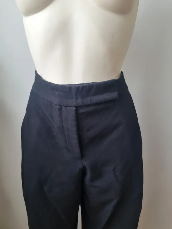 Pantalon cargo oversize noir Zara - photo numéro 7